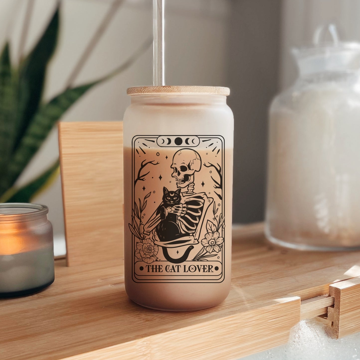 Cat Lover Glass