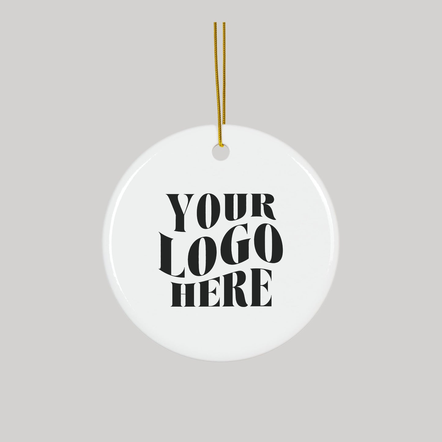 Custom Logo Ornament