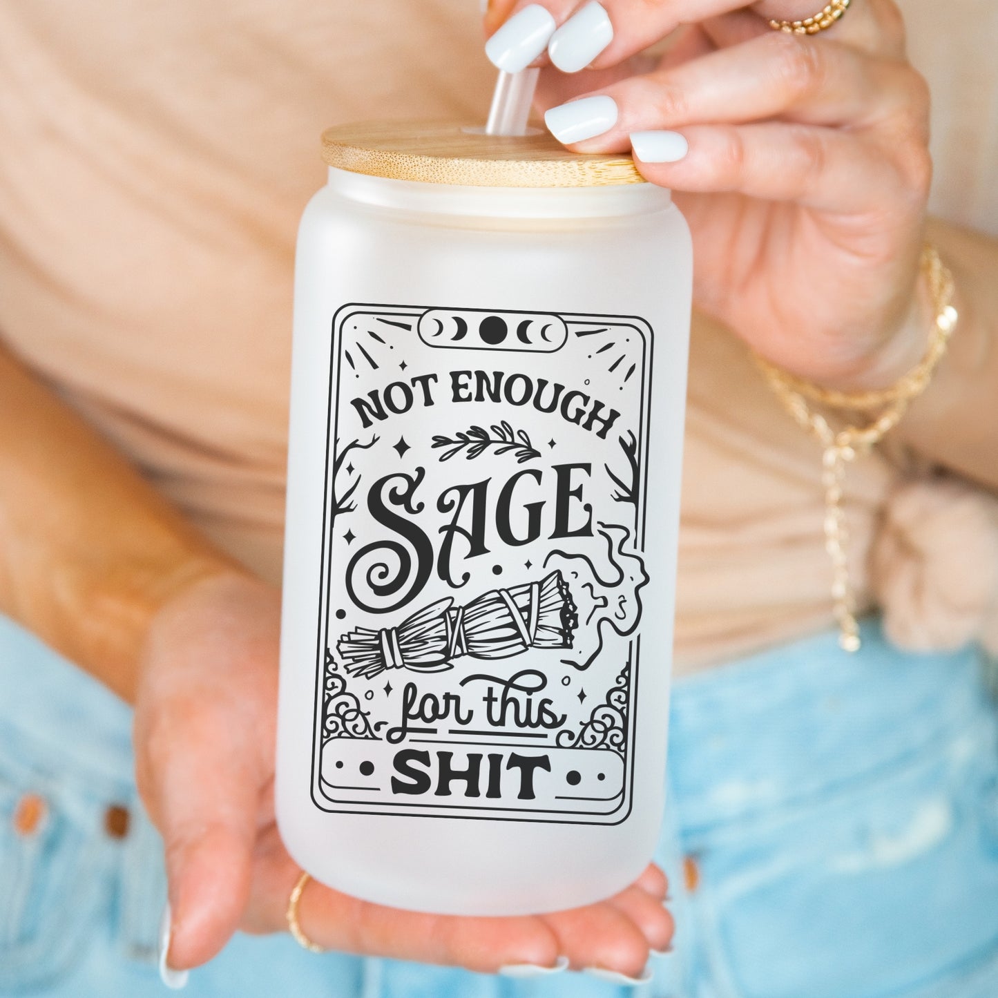 Not Enough Sage Glass