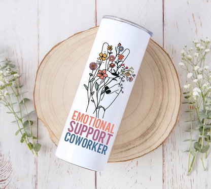 Emotional Support Coworker Tumbler