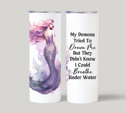 Dark Mermaid Lover Tumbler