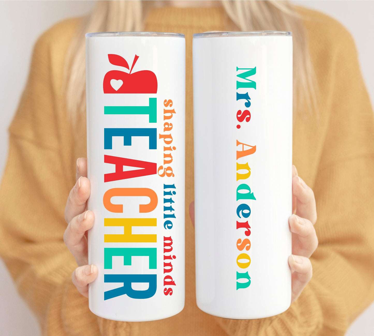 Shaping Little Minds Teacher Tumbler