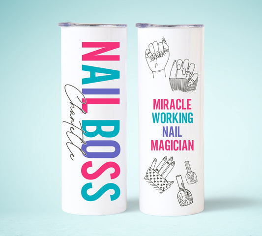 Nail Boss Nail Tech Tumbler