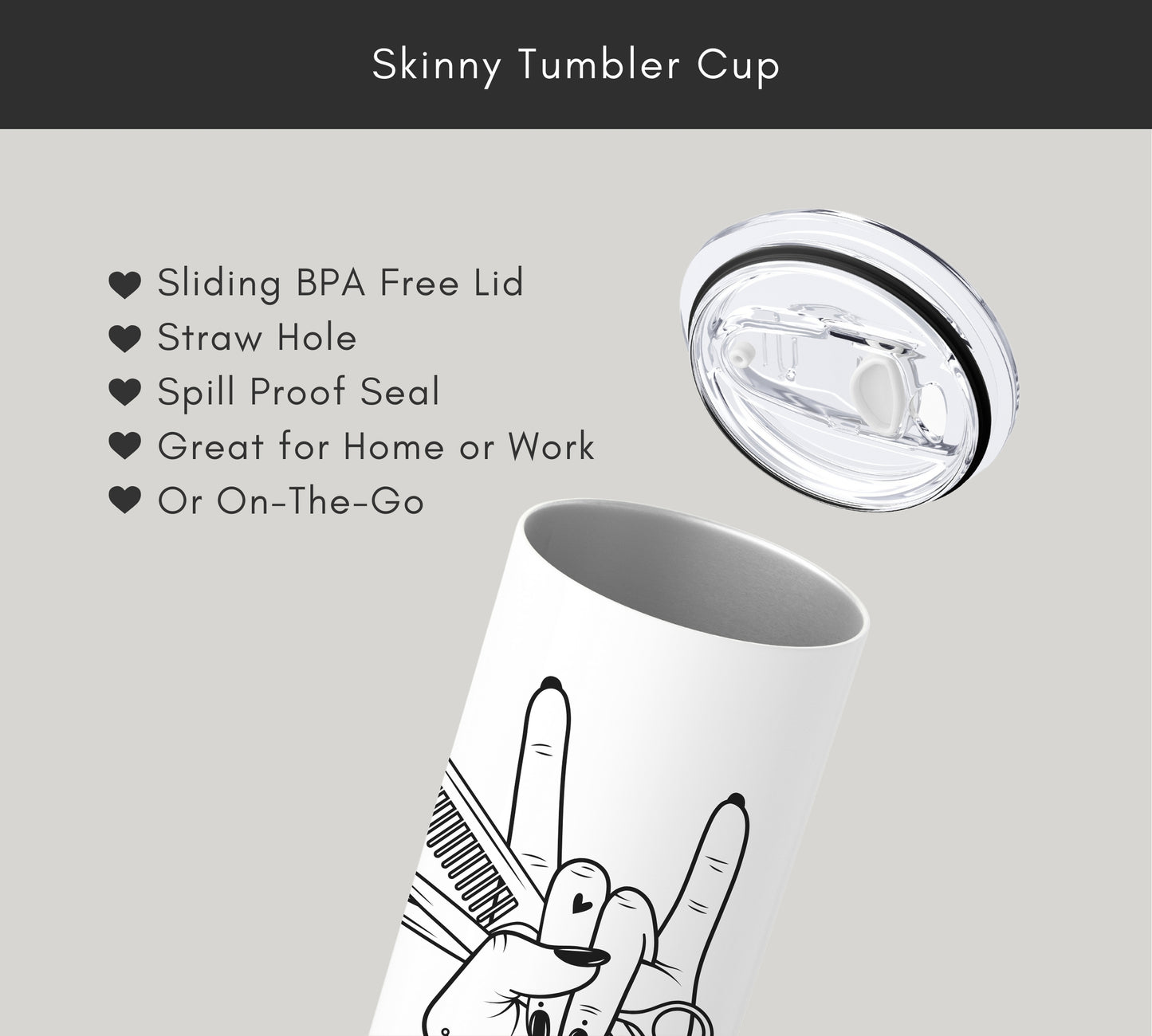 Hair Hustler Tumbler