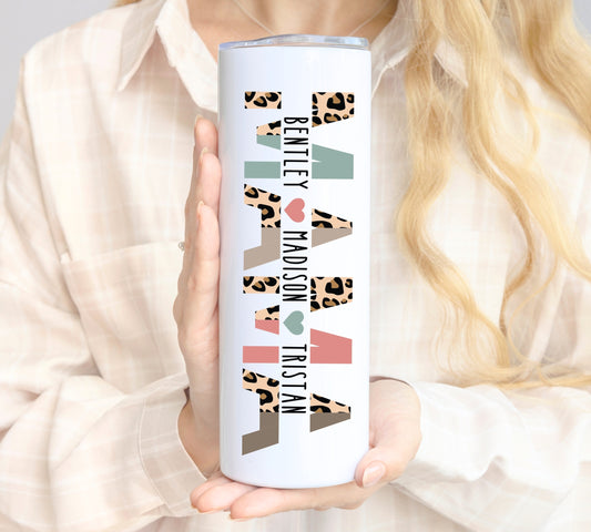 Personalized Mama Mom Tumbler