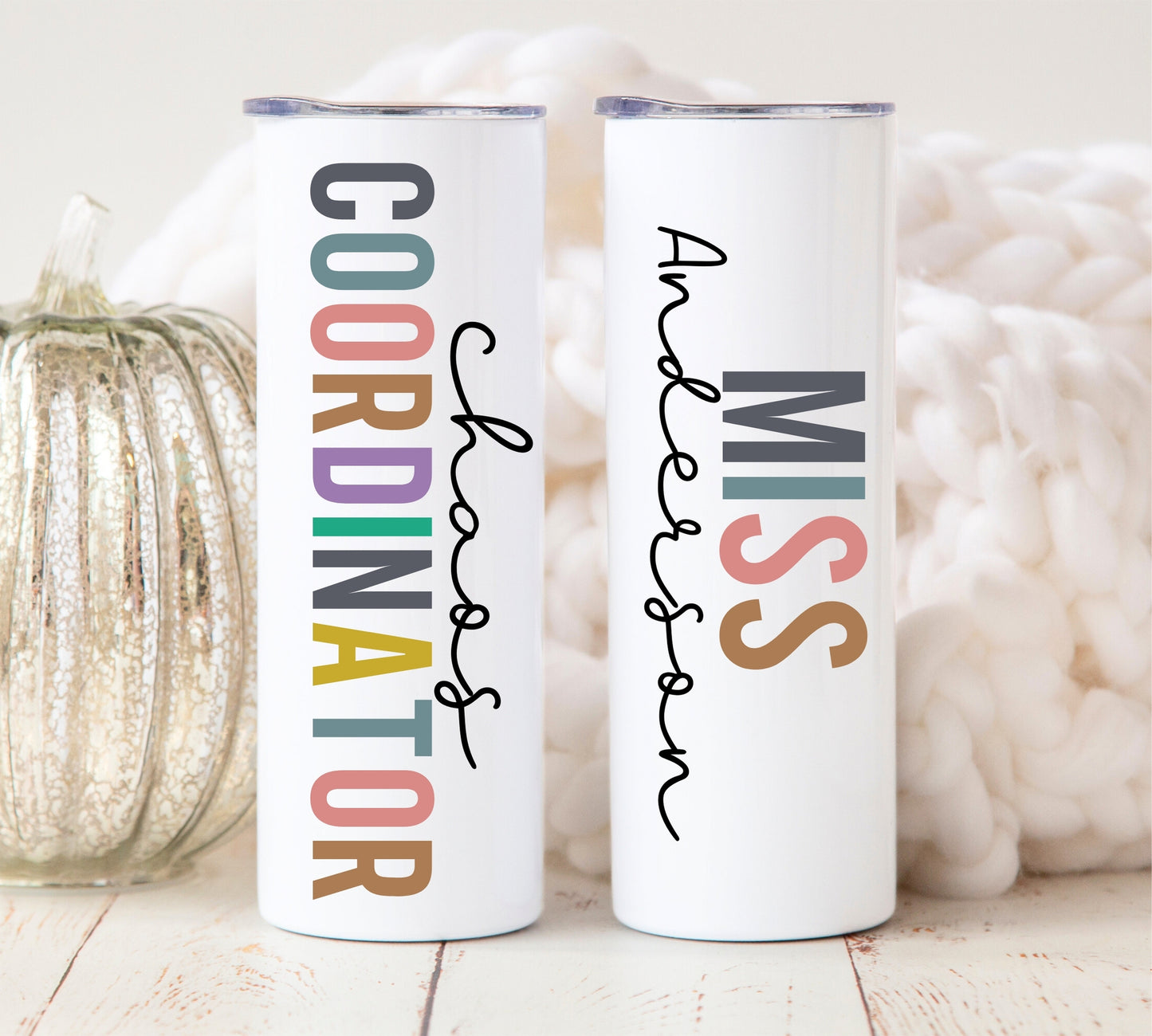 Chaos Coordinator Teacher Tumbler