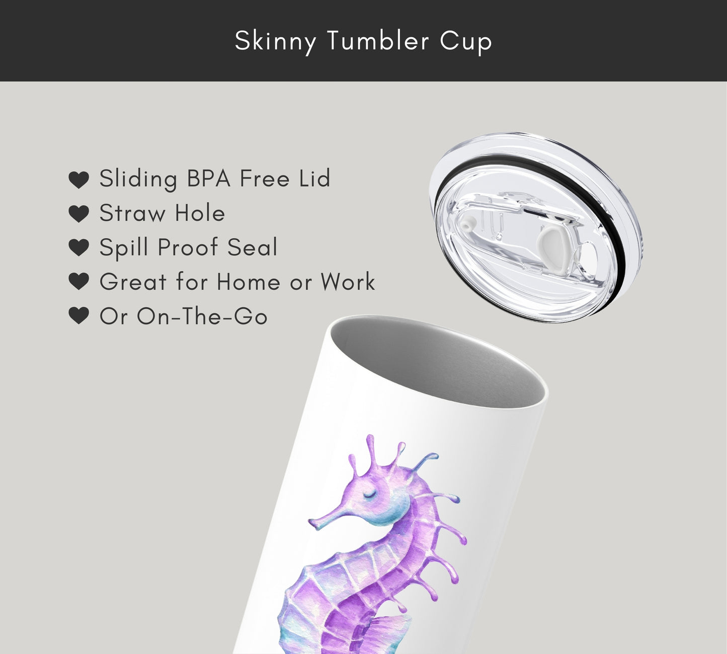 Seahorse Ocean Lover Tumbler