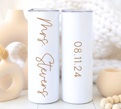 Personalized Bride Tumbler for Wedding