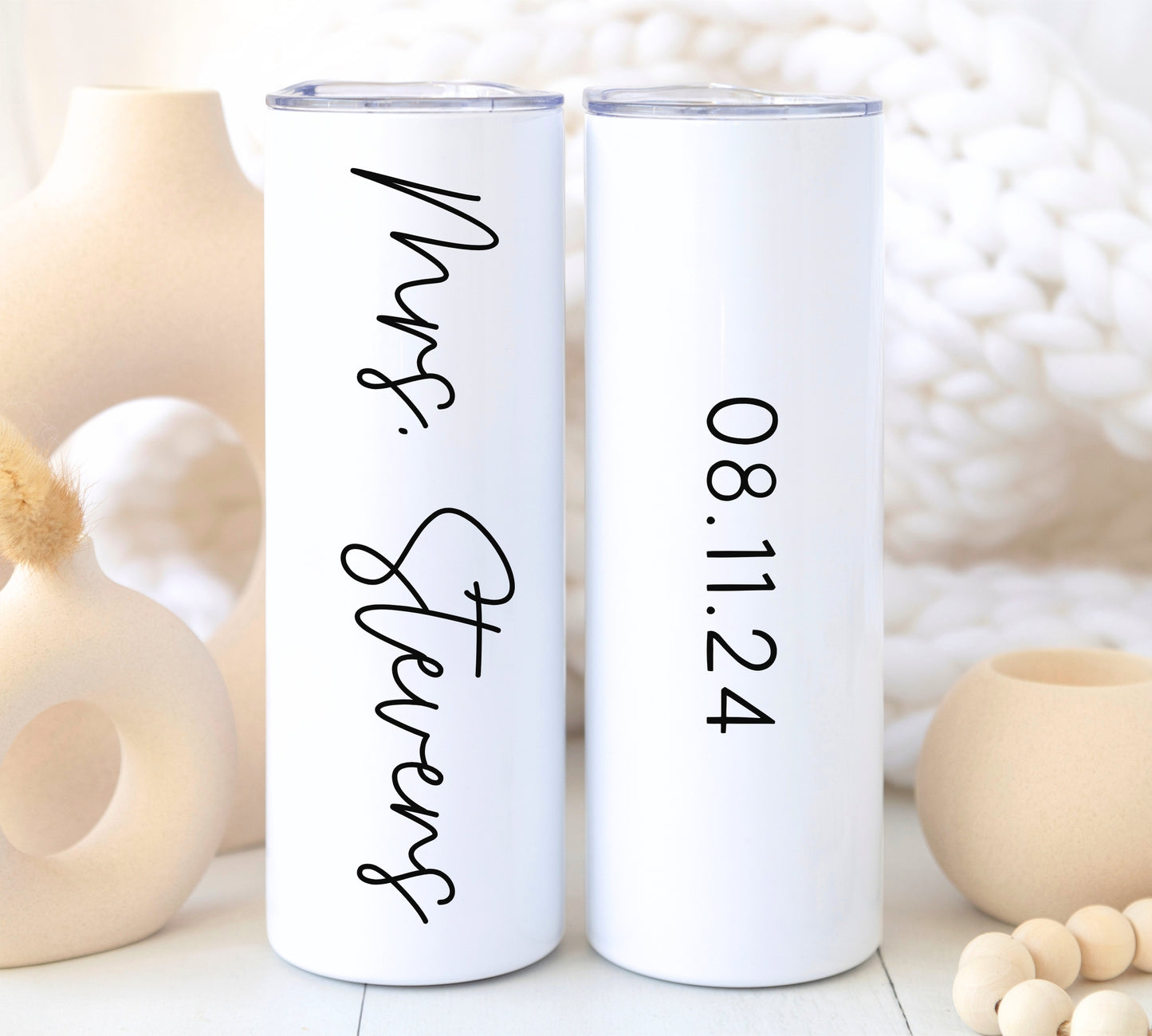 Personalized Bride Tumbler for Wedding