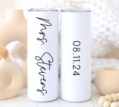 Personalized Bride Tumbler for Wedding