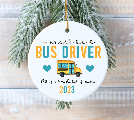 Best Bus Driver Ornament