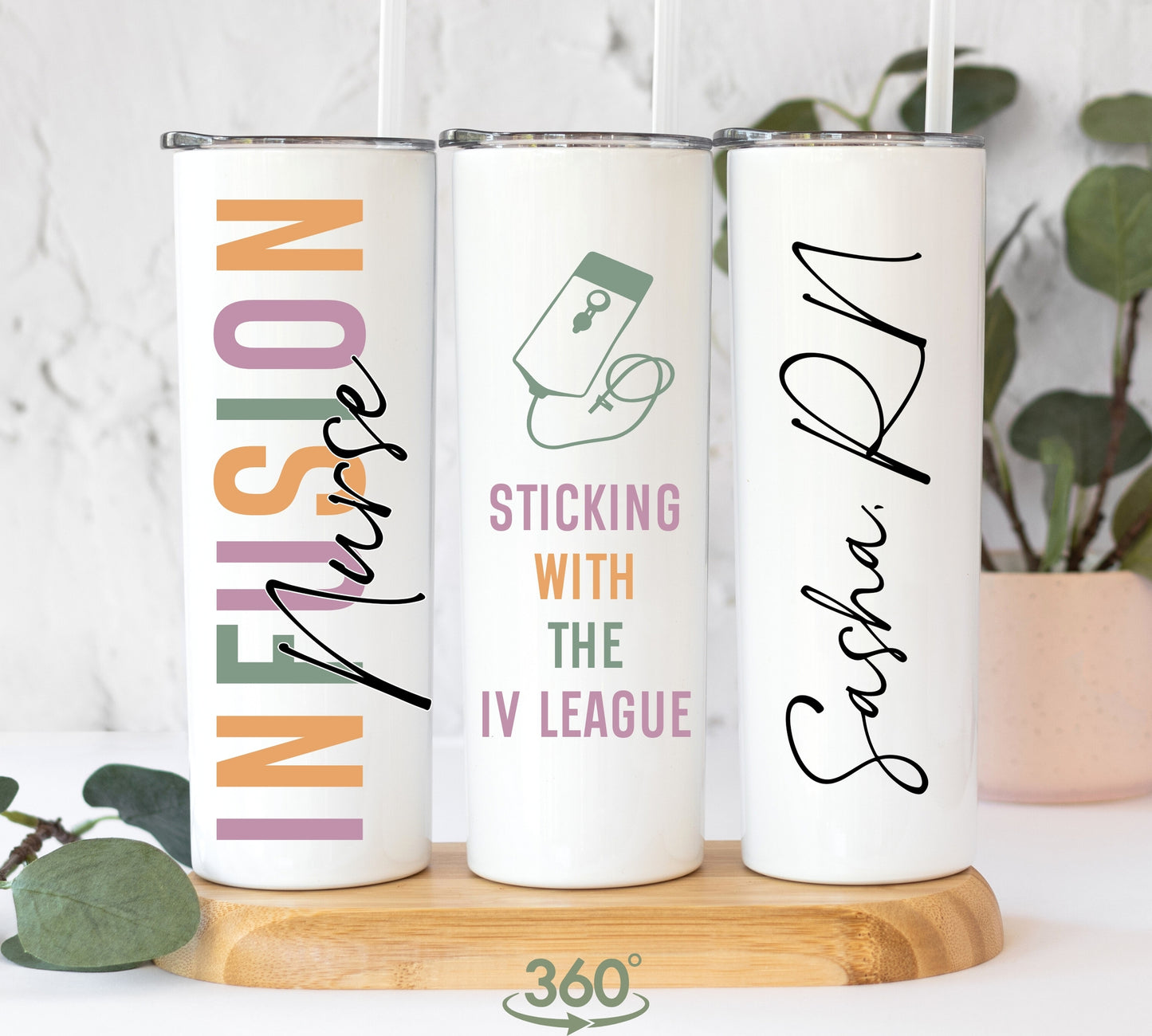 IV Infusion Nurse Tumbler