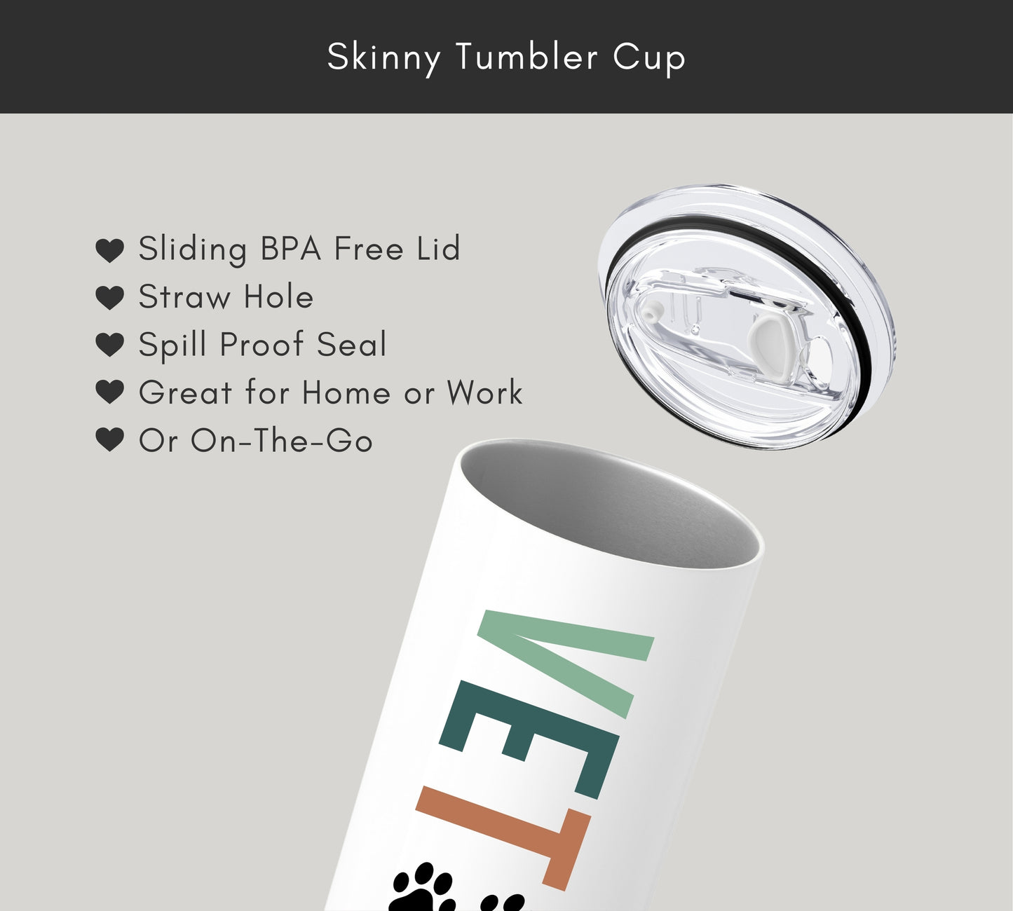 Vet Tech Veterinary Tumbler