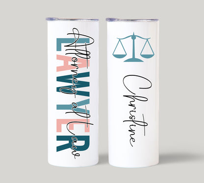 Attorney at Law Lawyer Tumbler