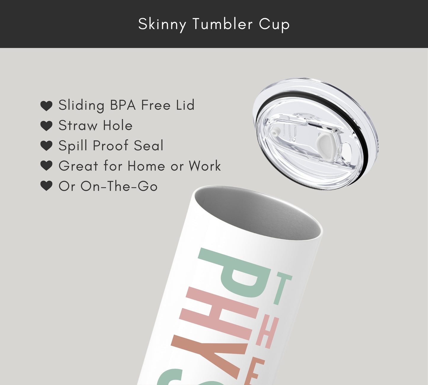 DPT PTA Physical Therapy Tumbler