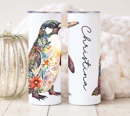 Boho Penguin Lover Tumbler