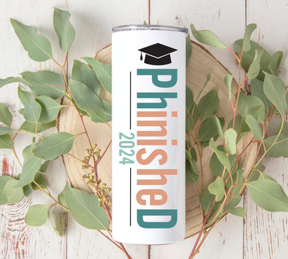 PhD Degree Graduation Tumbler