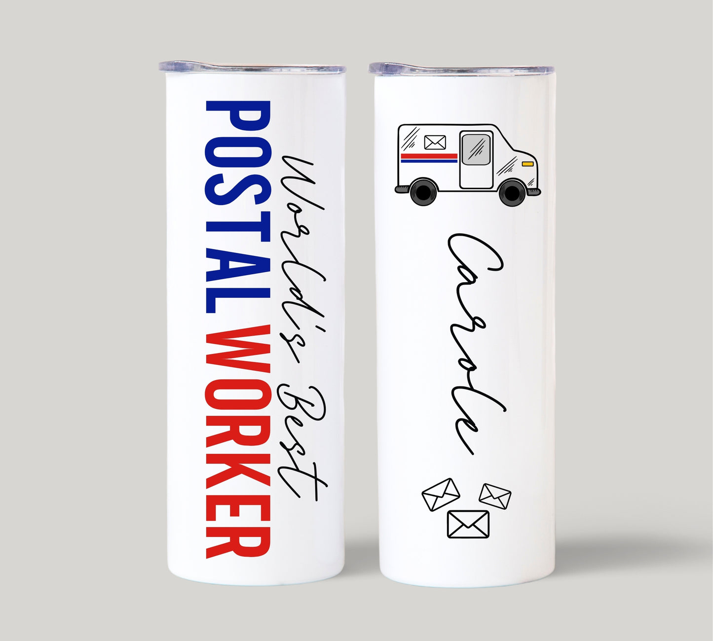 Postal Worker Mailman Tumbler