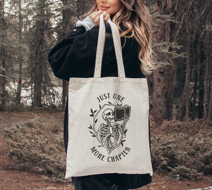 One More Chapter Tote Bag