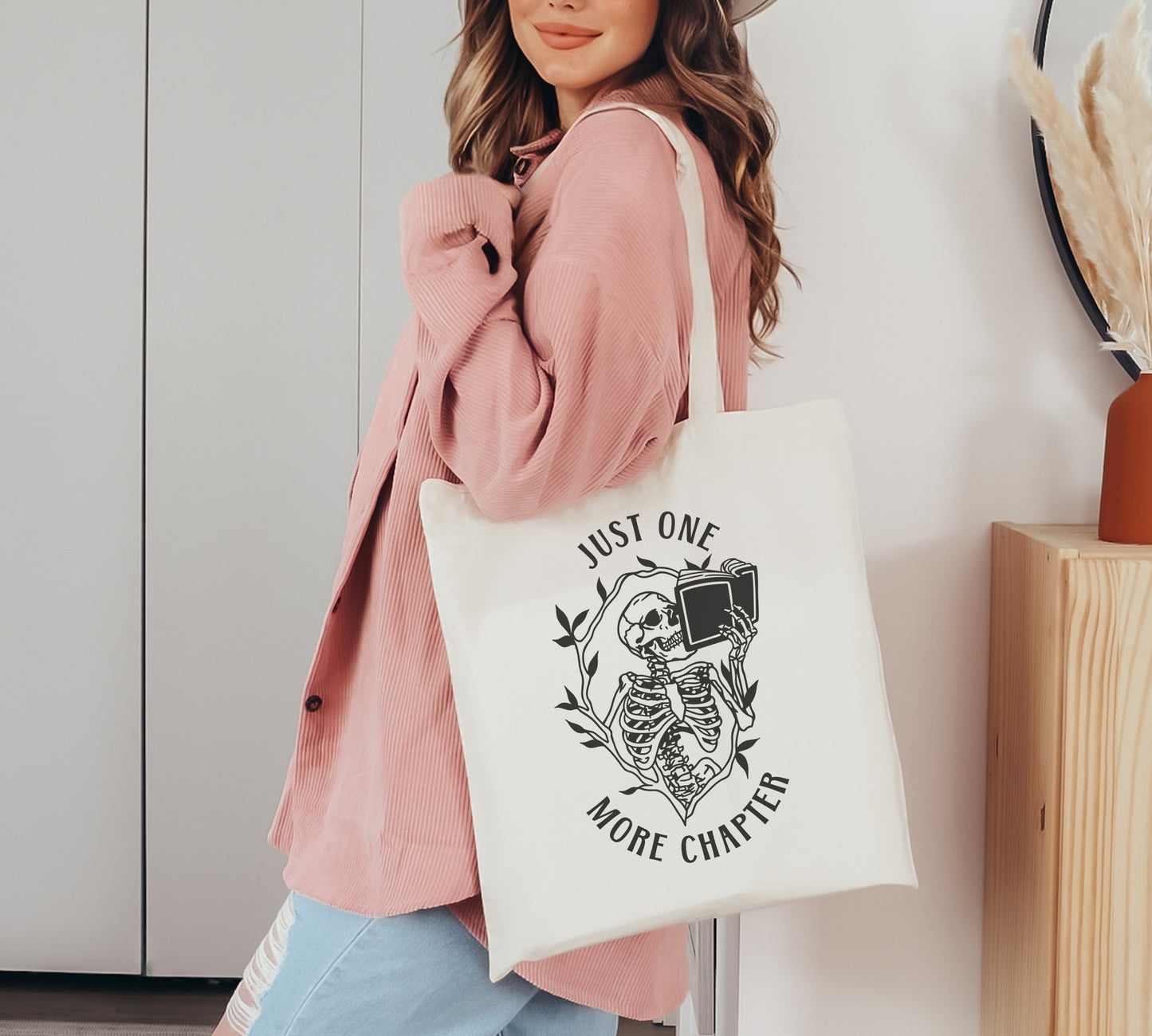 One More Chapter Tote Bag