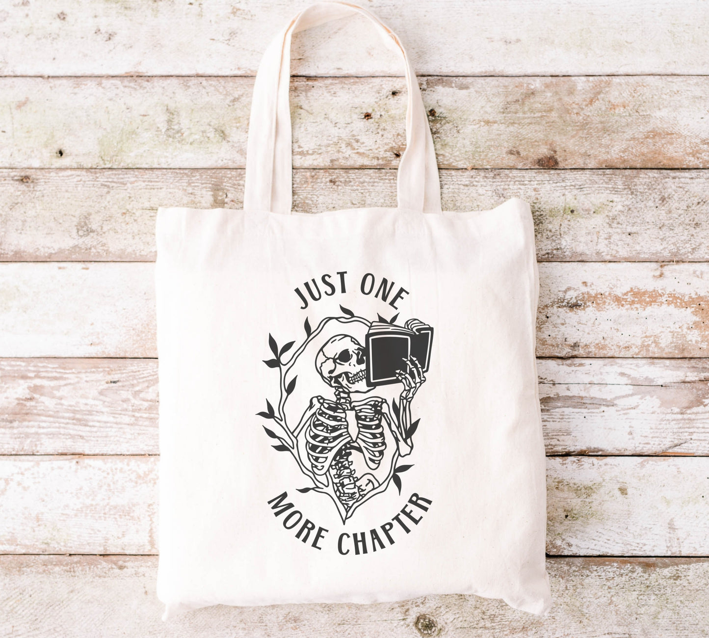 One More Chapter Tote Bag