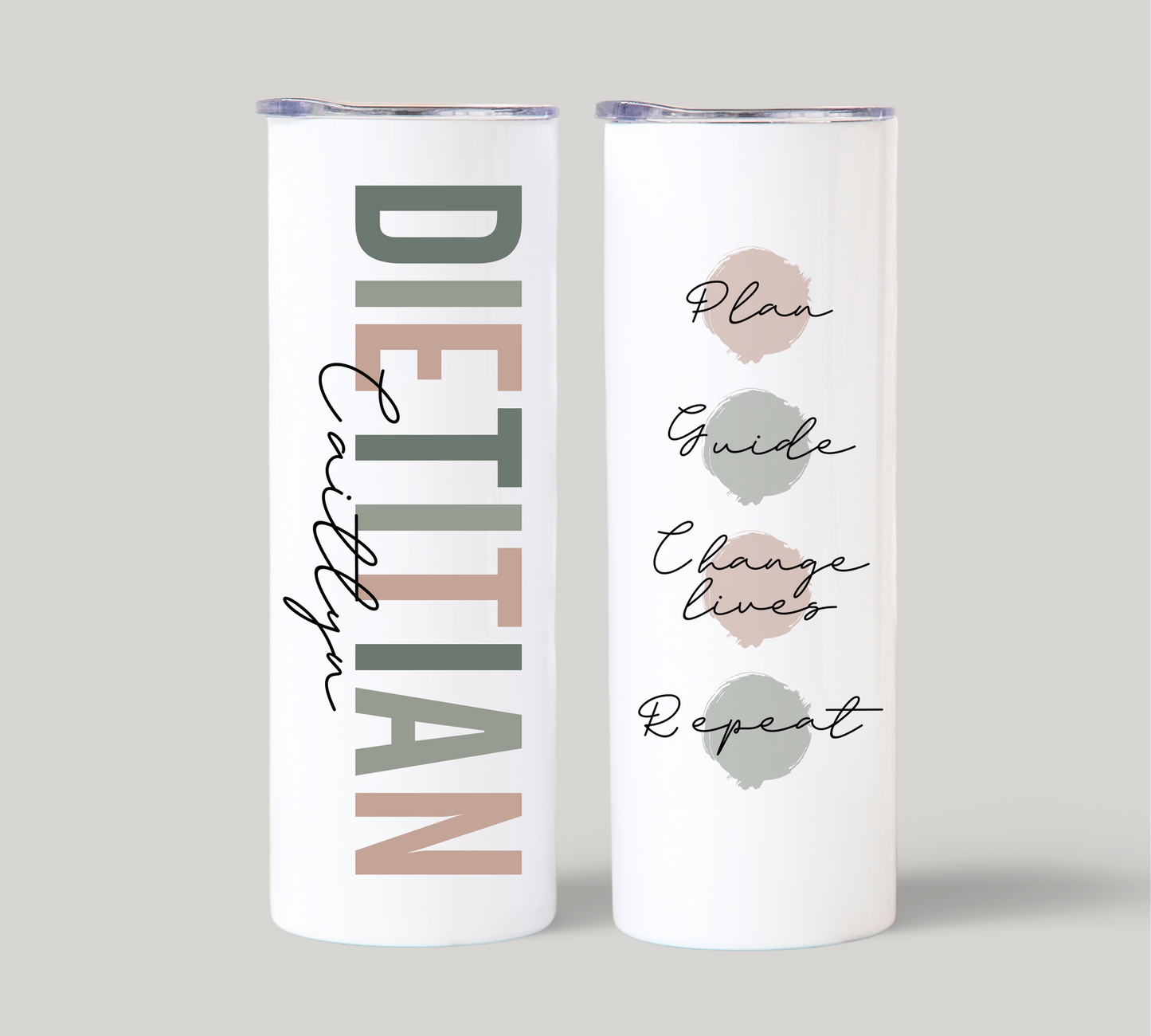 Dietitian Skinny Tumbler