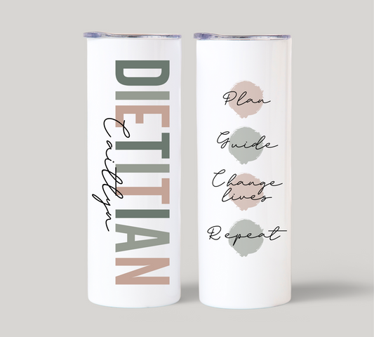 Dietitian Skinny Tumbler