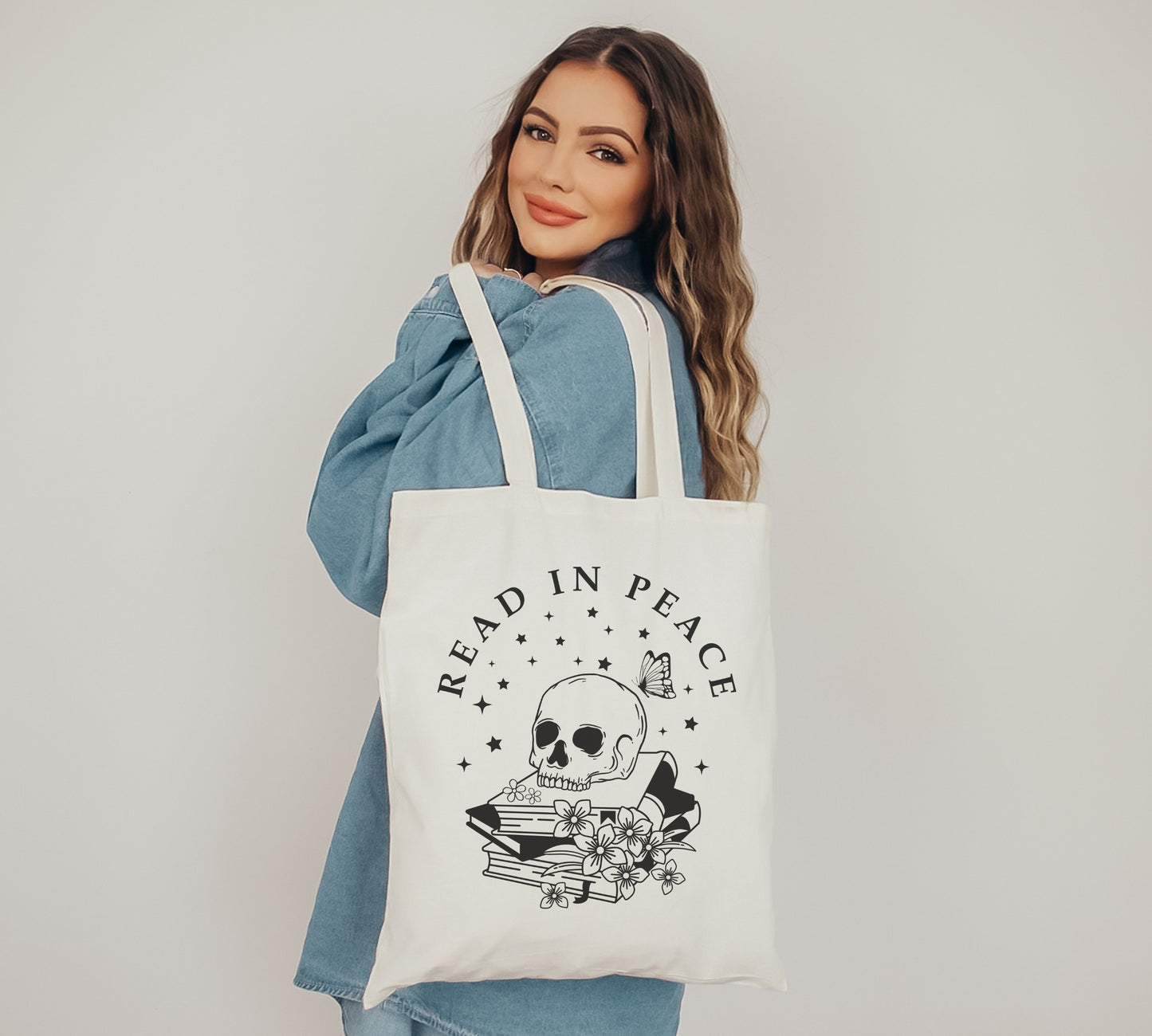 Read In Peace Tote Bag