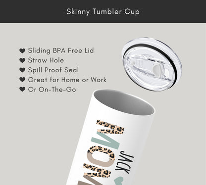 Boy Mom Skinny Tumbler