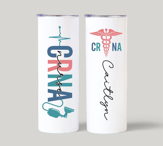 CRNA Nurse Anesthetist Tumbler