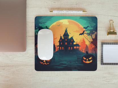 Halloween Castle Mousepad