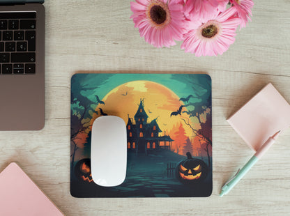 Halloween Castle Mousepad