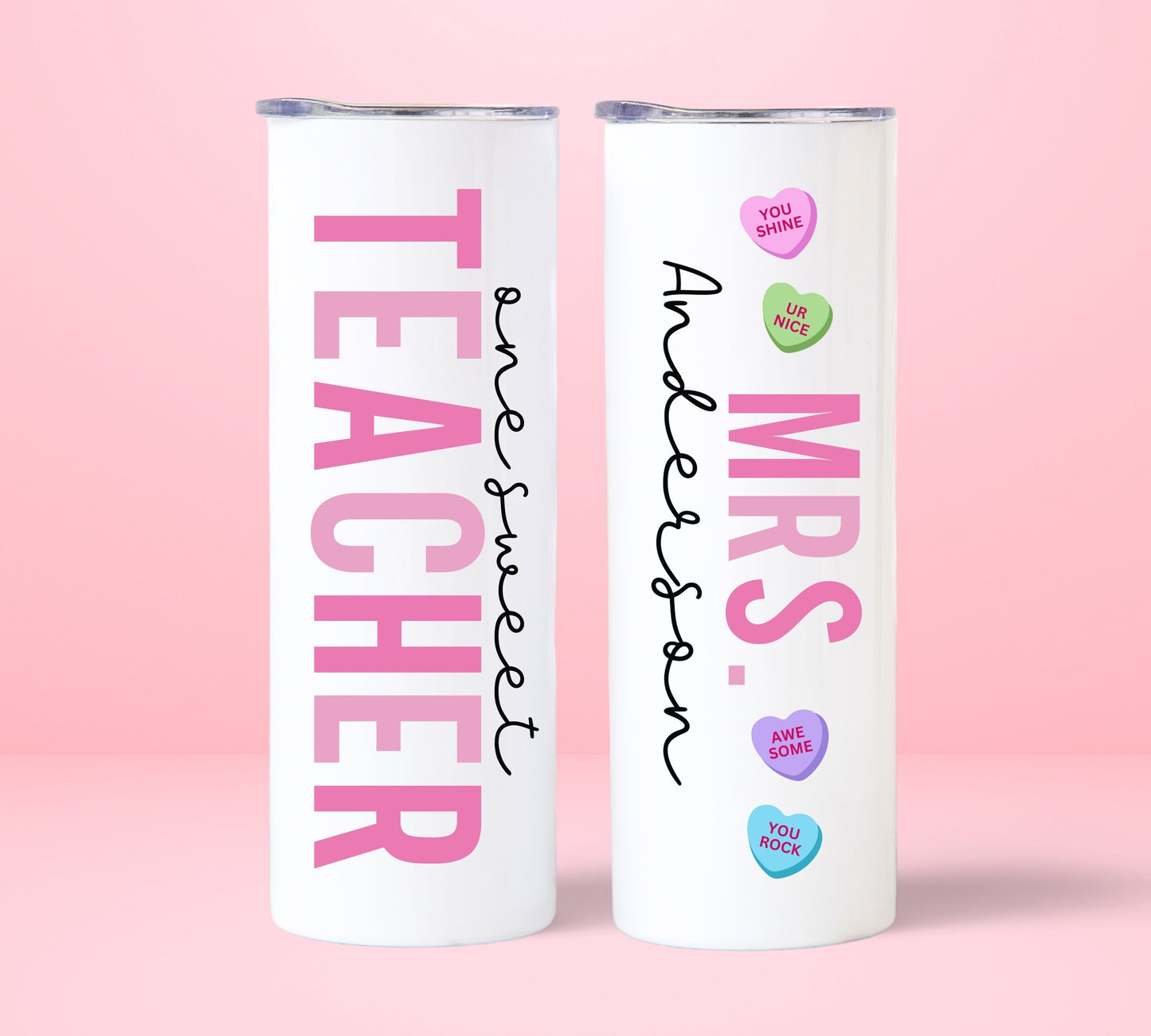 Valentine's Day Teacher Sweethearts Tumbler