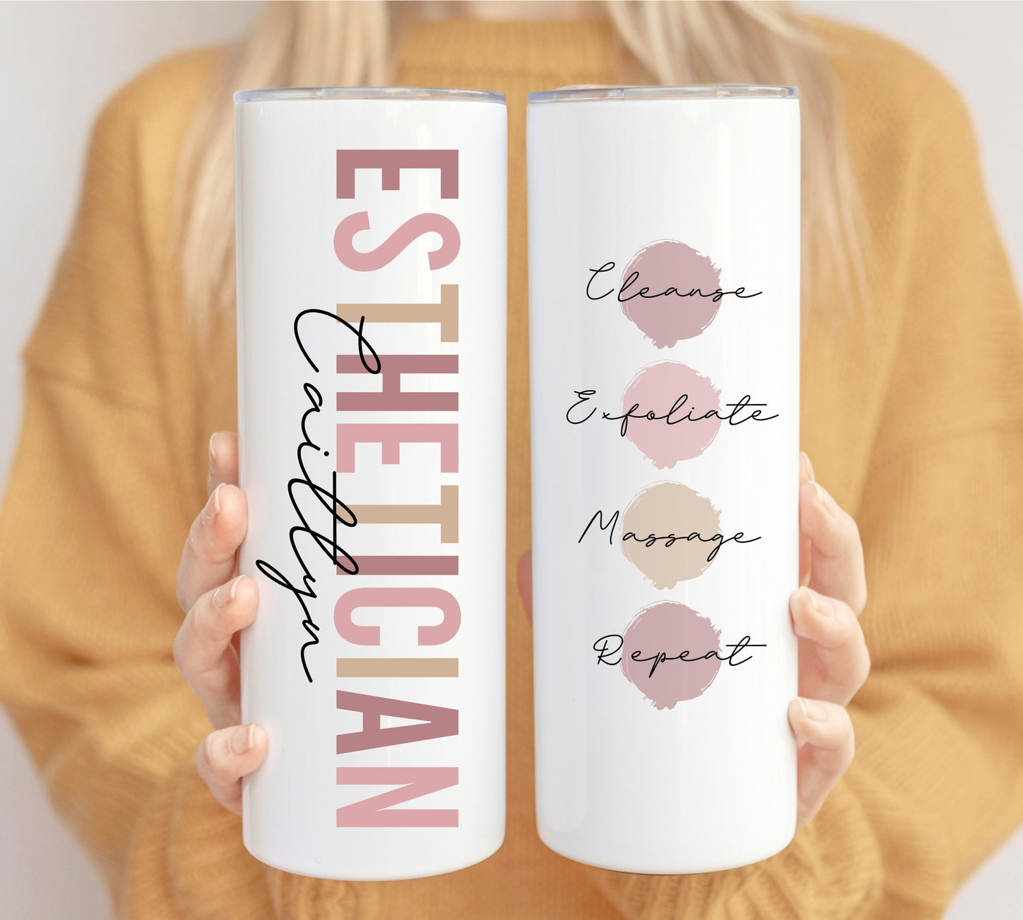 Personalized Esthetician Tumbler