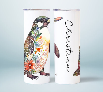 Boho Penguin Lover Tumbler