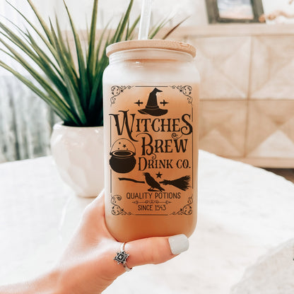 Witches Brew Glass