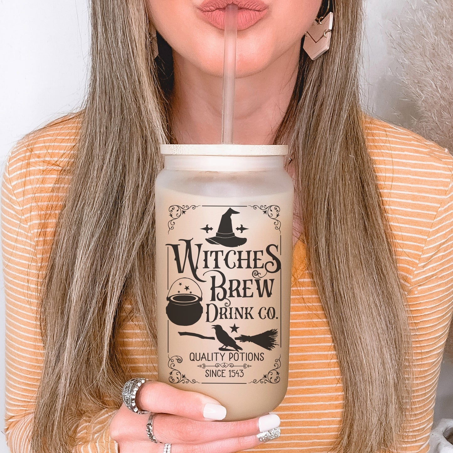 Witches Brew Glass